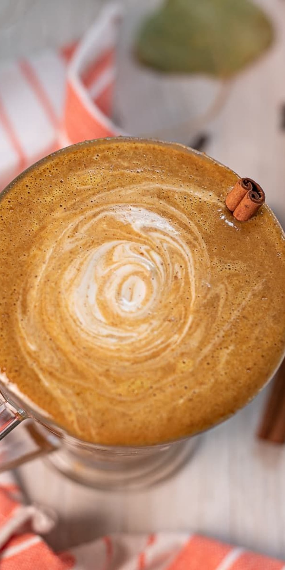 Caffeine-Free Pumpkin Spice Latte (with Almond Milk)