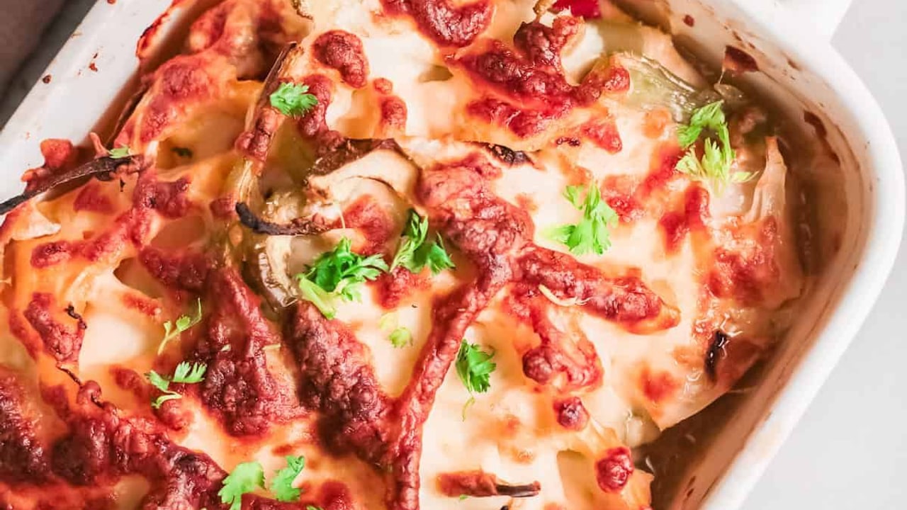 Chicken Fajitas Casserole