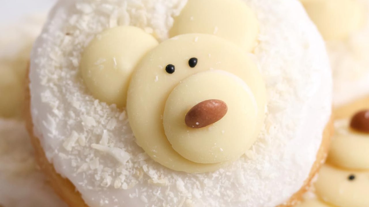 Christmas Polar Bear Cookies