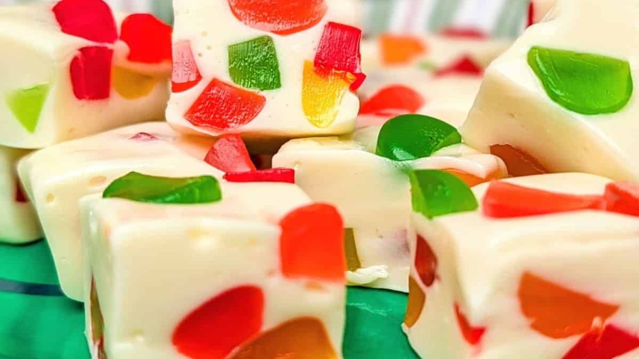 Classic Christmas Gumdrop Nougat Candy