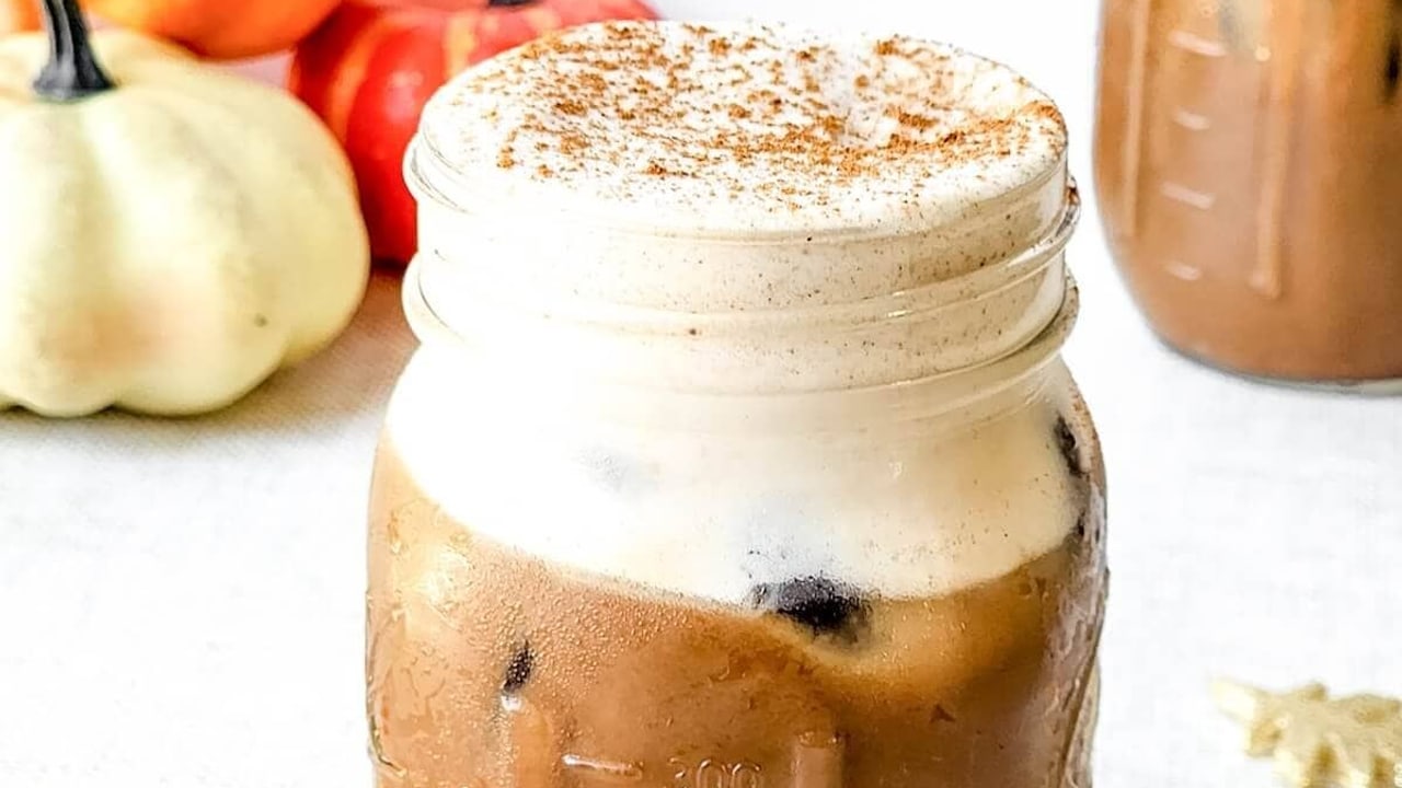 Copycat Starbucks Pumpkin Cream Cold Brew