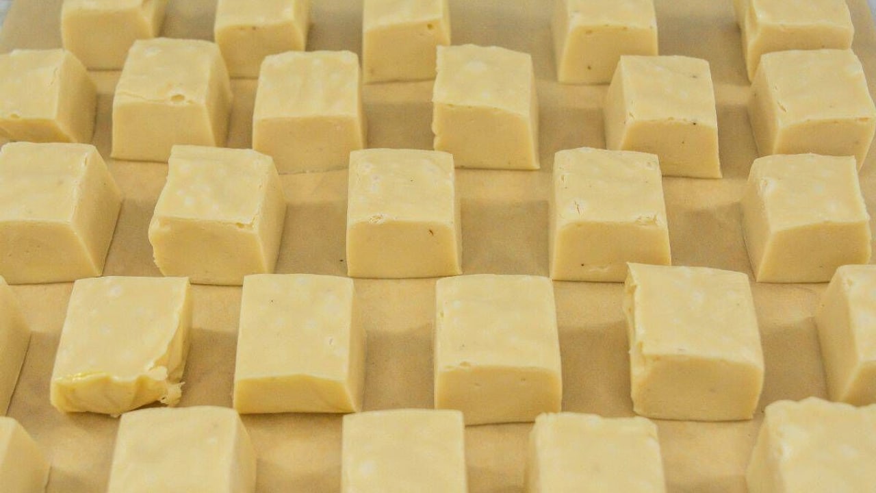 Easy 3 Ingredient White Chocolate Fudge Recipe