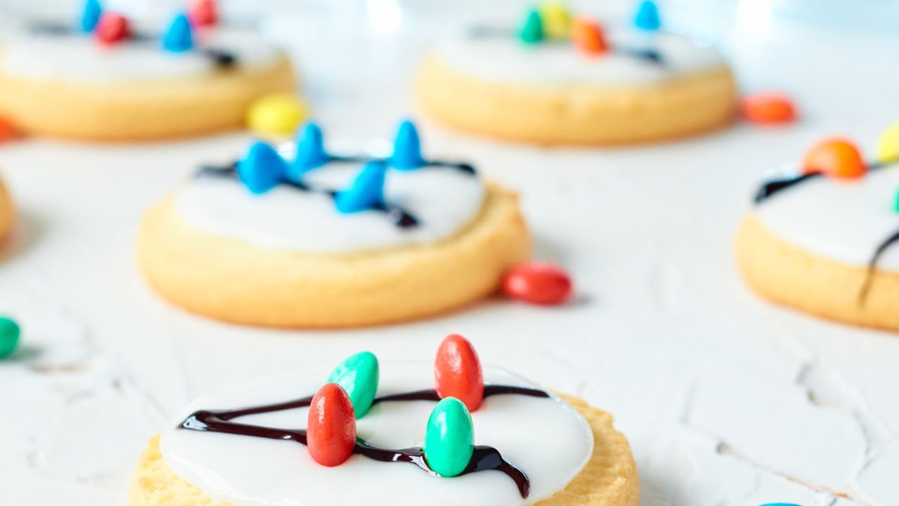 Easy Christmas Light Cookies
