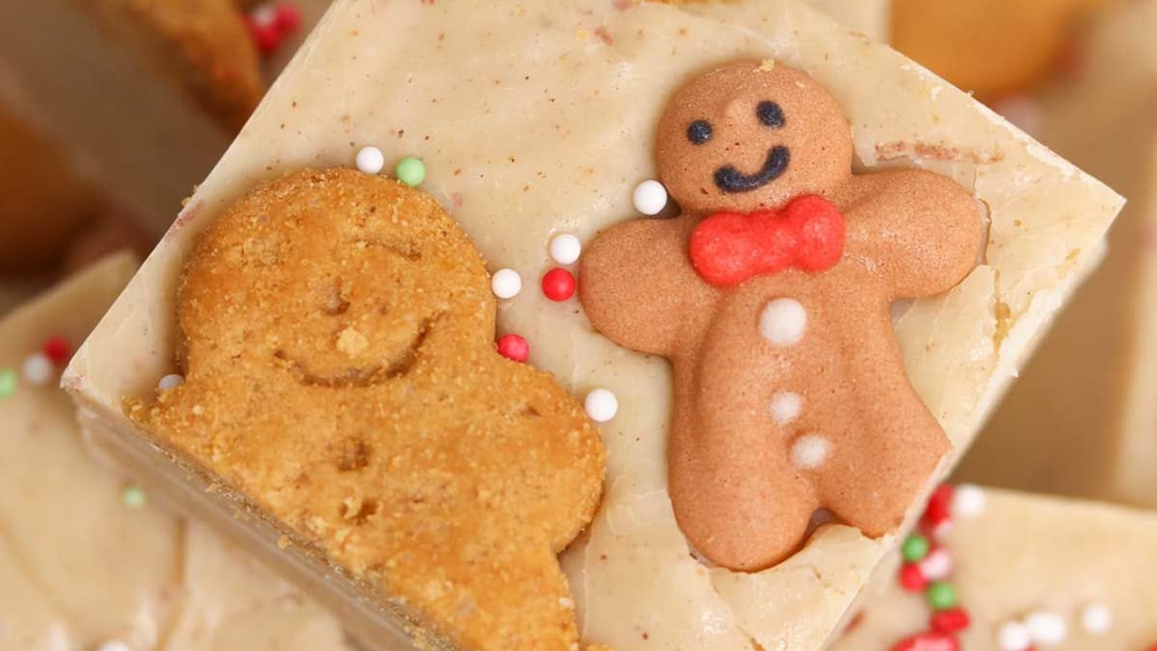 Easy Gingerbread Fudge