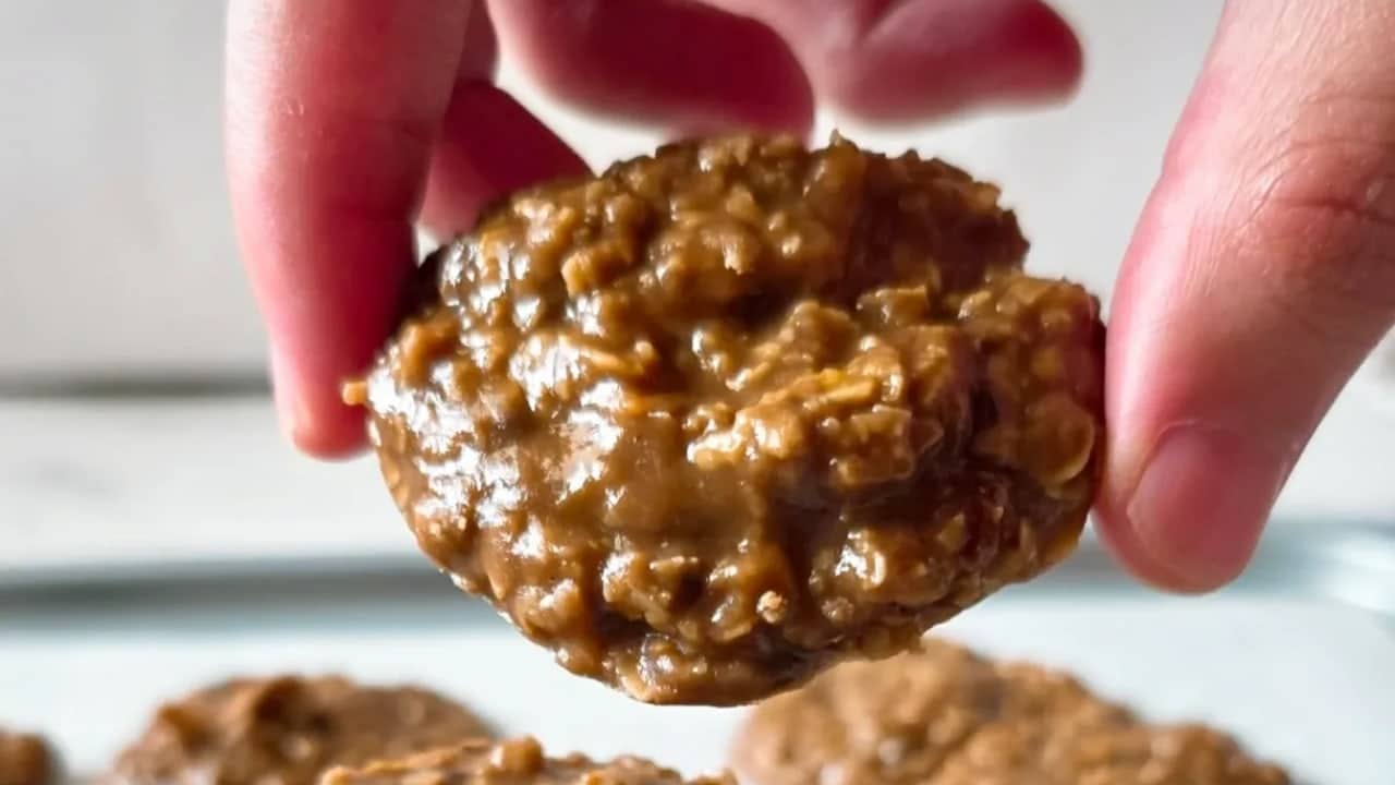 EASY No Bake Cookie Recipe with Chocolate Chips