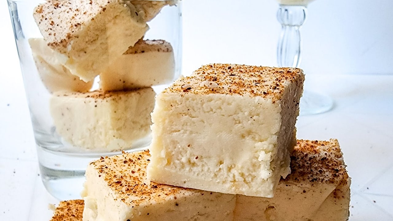 Eggnog Fudge