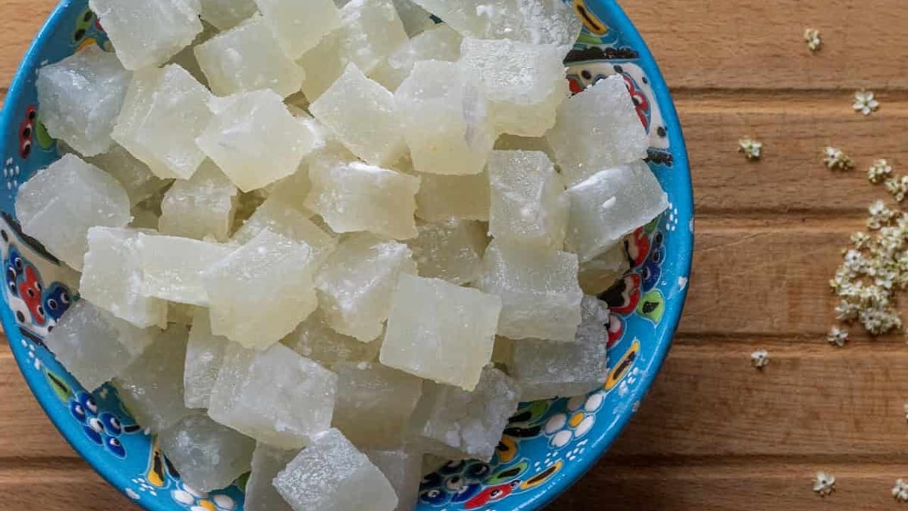 Elderflower Turkish Delight