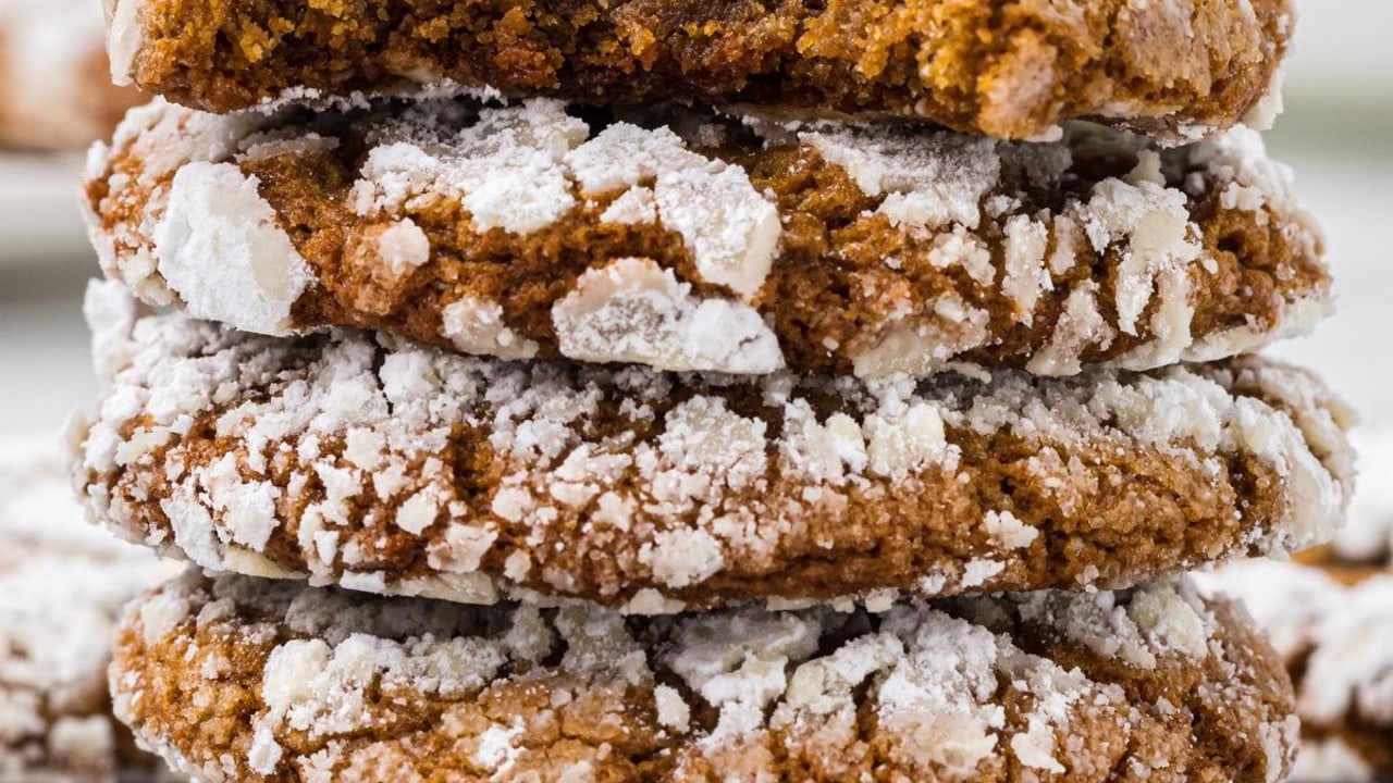 Ginger Crinkle Cookies