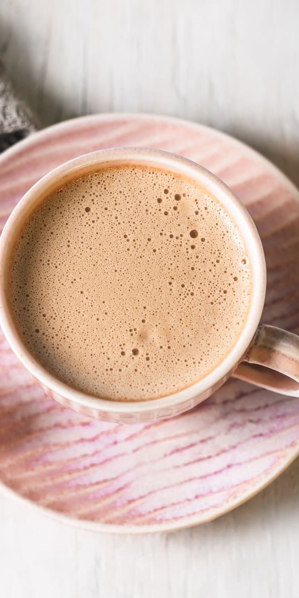 Healthy Cinnamon Dolce Latte (Caffeine-Free)