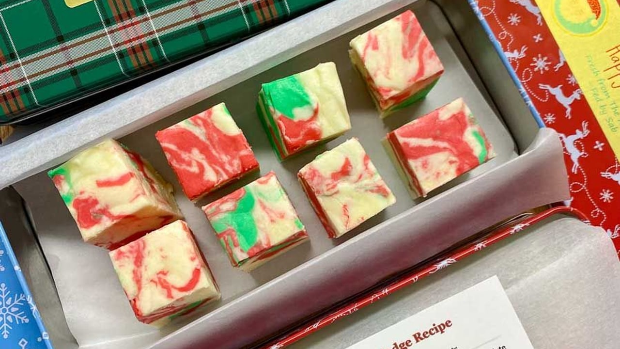 Holiday Fudge Gift Boxes