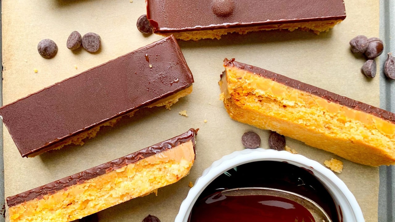 Homemade Twix Bars