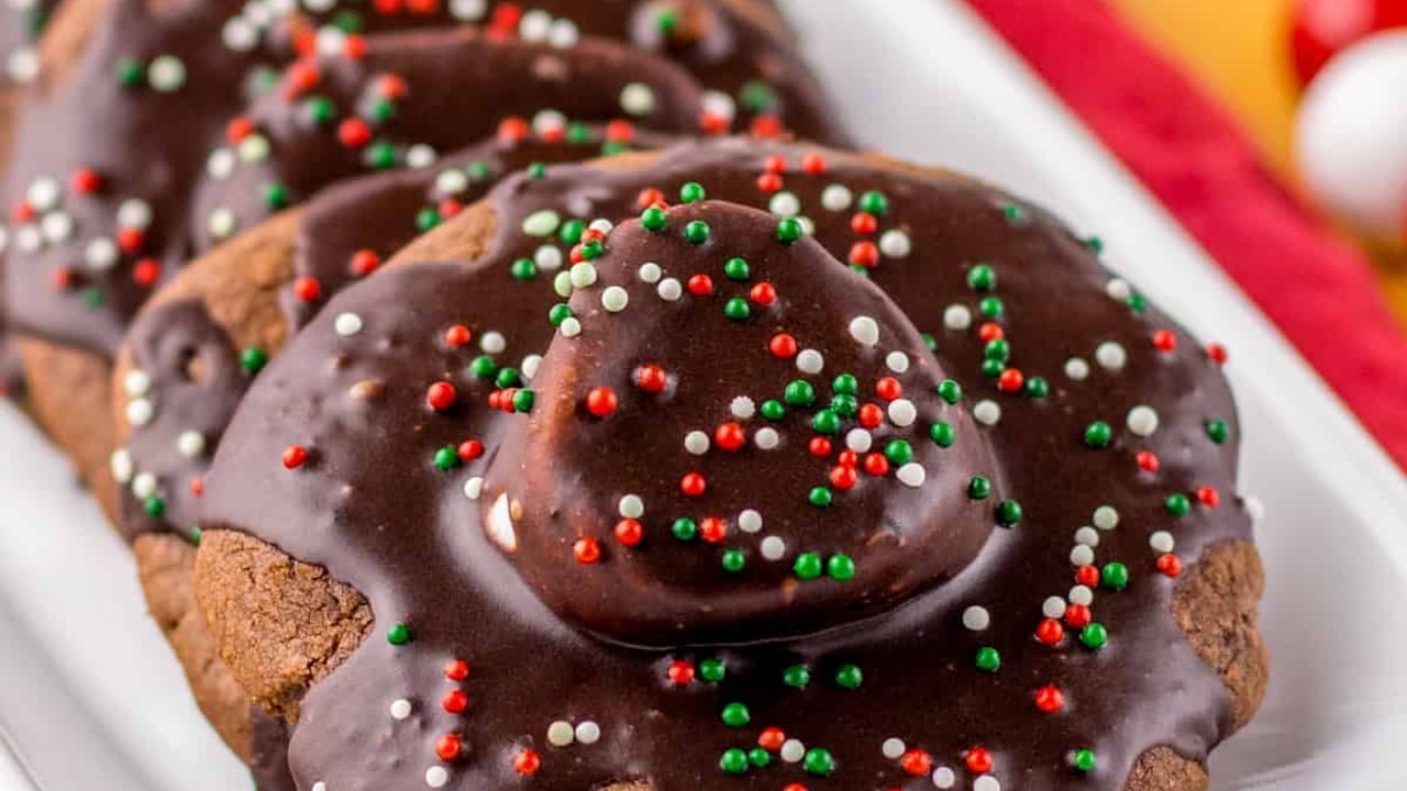 Hot Chocolate Cookies