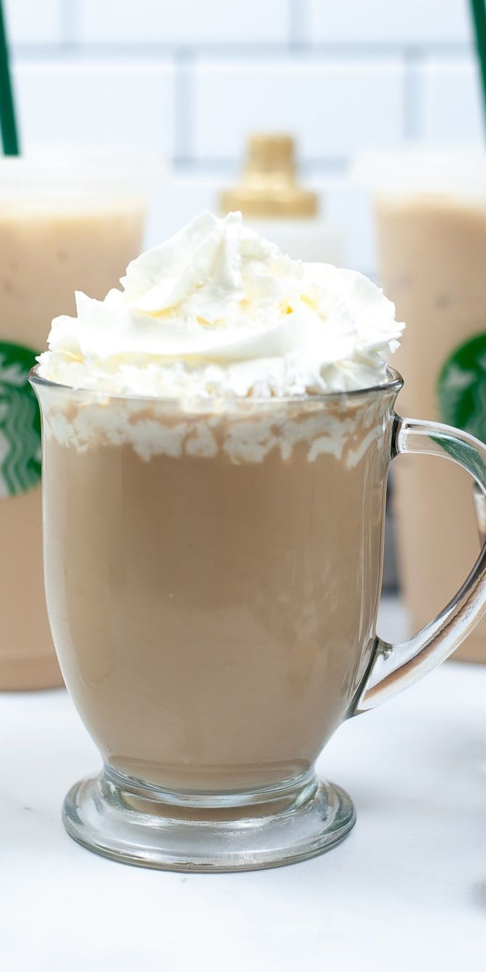 Hot or Iced White Chocolate Mocha Recipe (Starbucks Copycat)