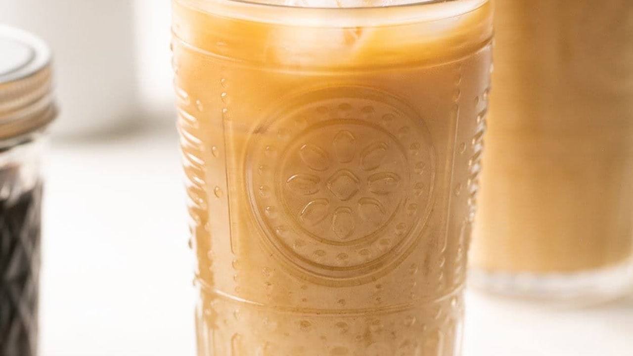 Iced Brown Sugar Oat Milk Shaken Espresso (Starbucks Copycat Recipe!)