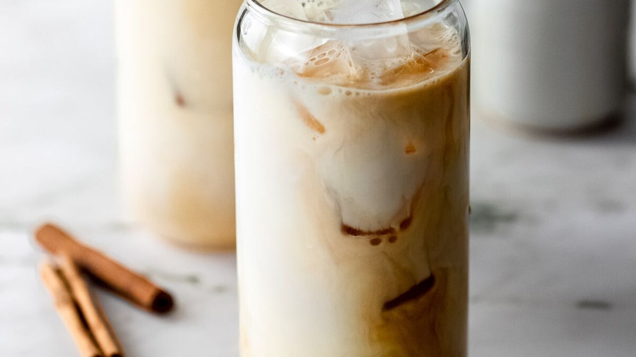 Iced Dirty Chai Latte (Starbucks Copycat)