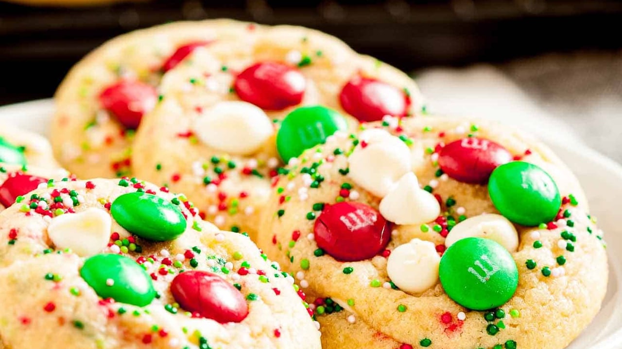 M&M Cookies Recipe