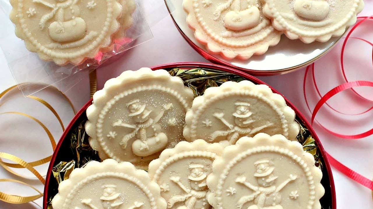 Marzipan Springerle Candy