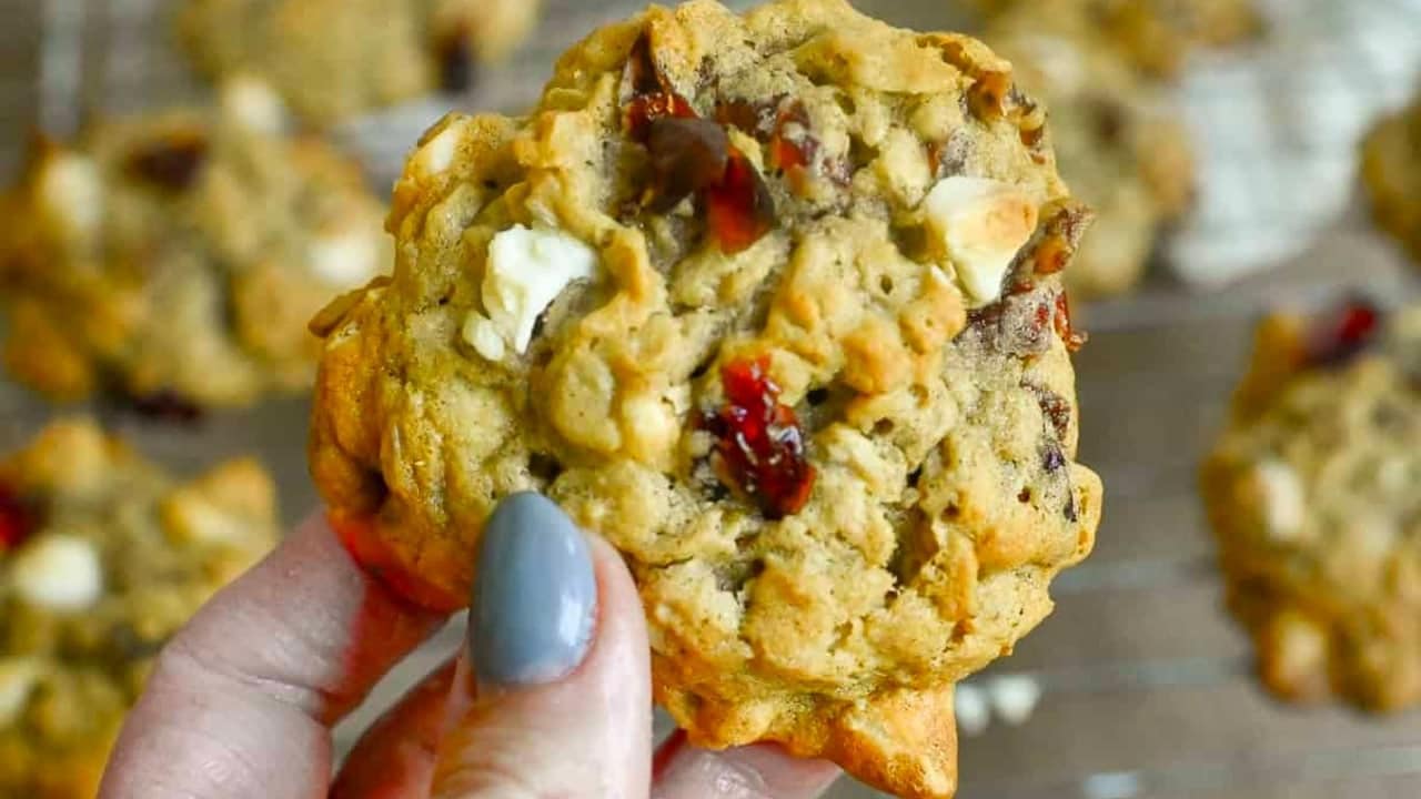 Oatmeal Cranberry Cookies