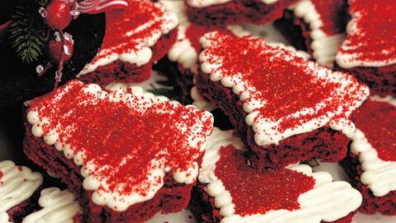 Red Velvet Christmas Cookies