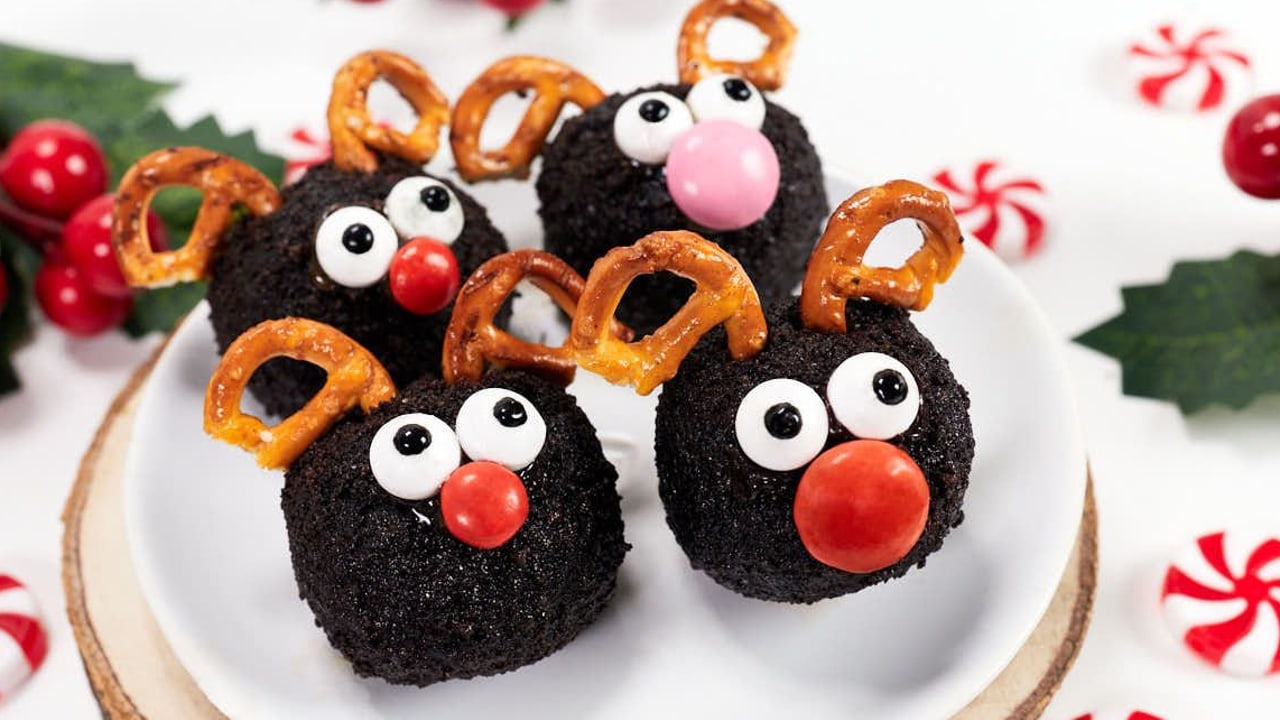 Reindeer Oreo Cookie Balls