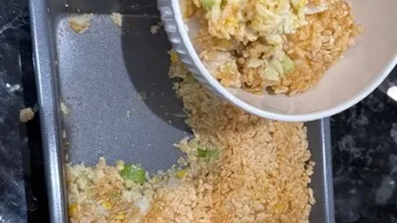Rice Crispy Chicken Casserole