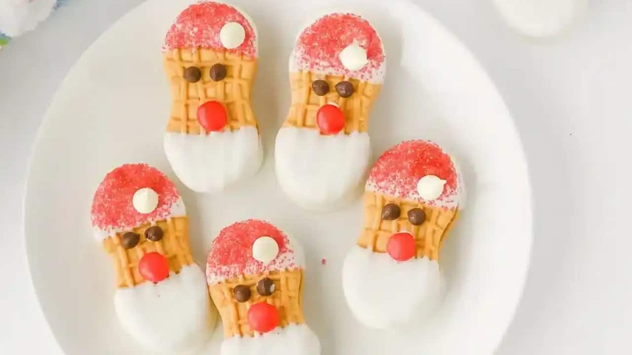 Santa Nutter Butters: A Jolly No-Bake Christmas Treat