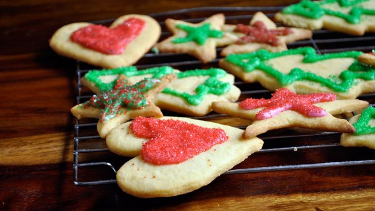 Sugar Cookies with Butter Frosting