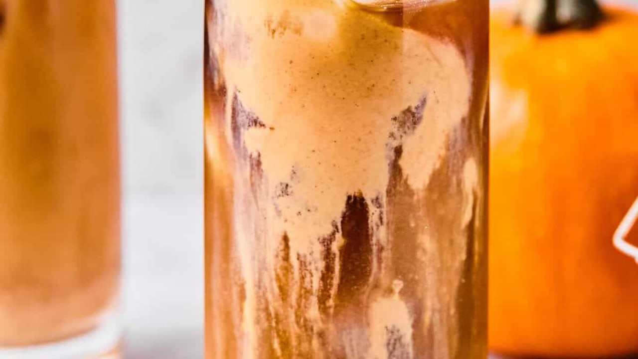 The BEST Pumpkin Protein Cold Foam (Starbucks Copycat)