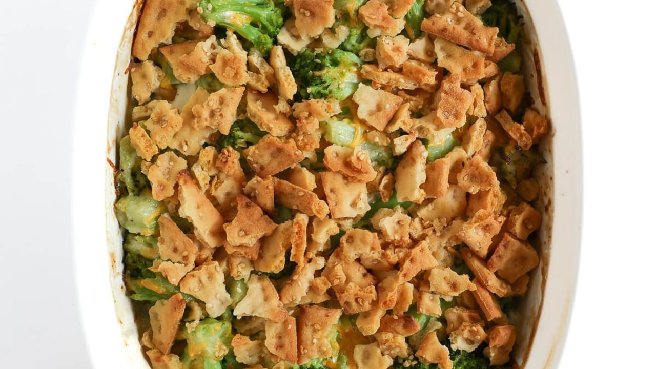 Vegan Broccoli Casserole (Gluten-Free)